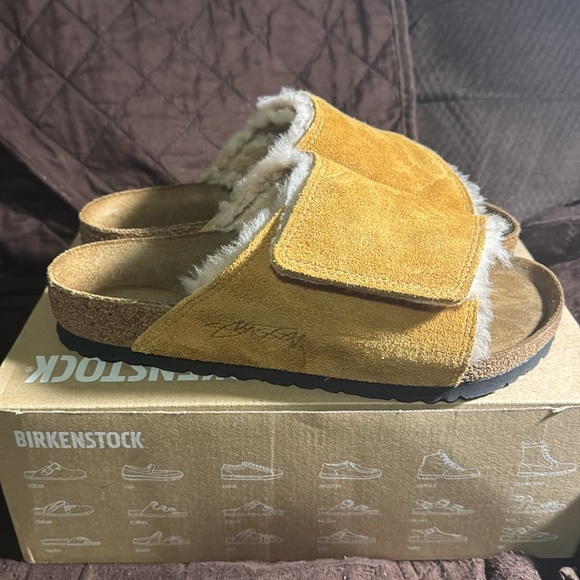 Birkenstock Stussy Solana sandals in Caramel 
Unisex size 9 women /7 in Men’s - Picture 6 of 13